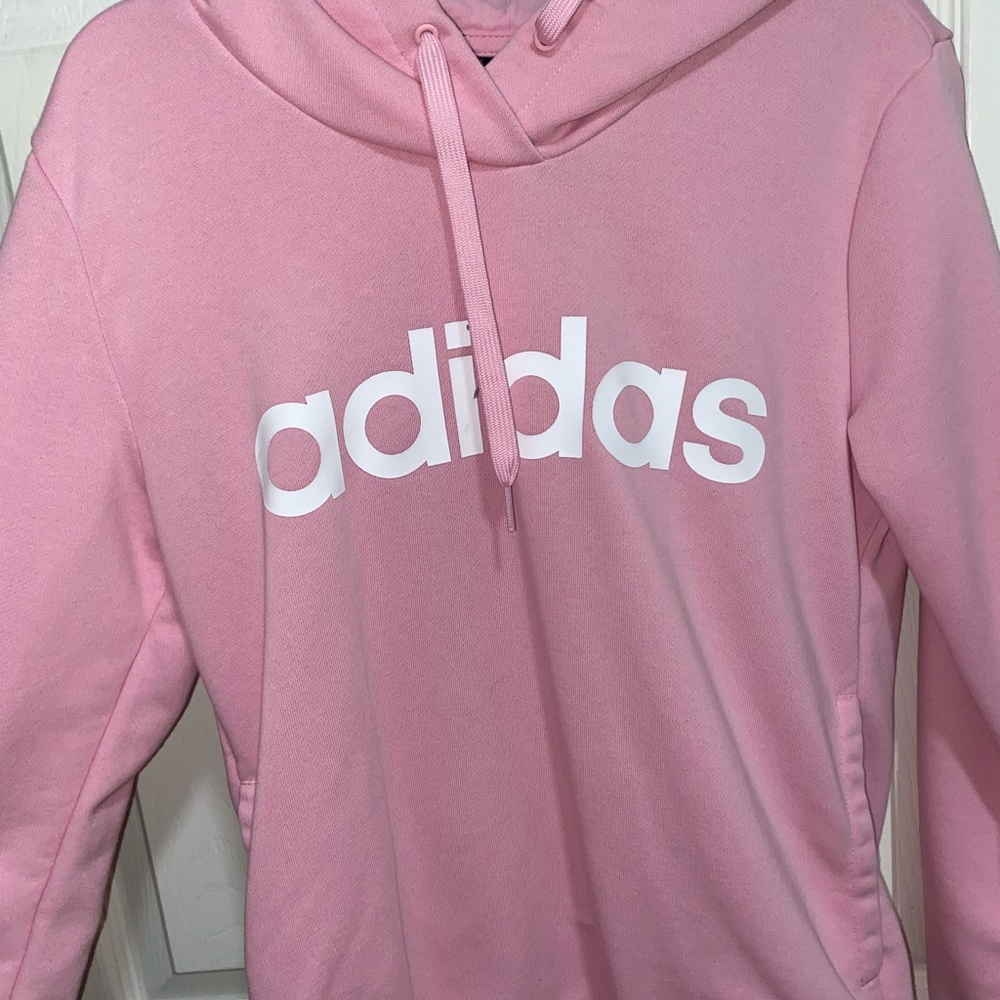 Pink Adidas Hoodie